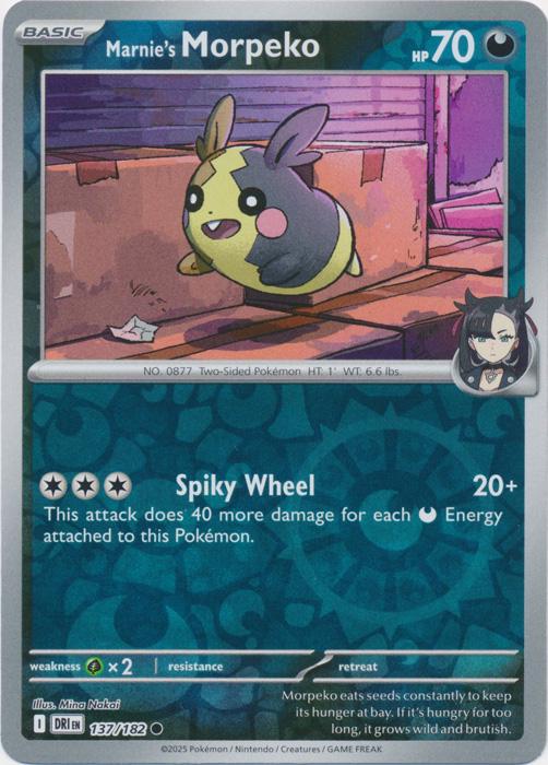 Marnie's Morpeko [Reverse Holo]